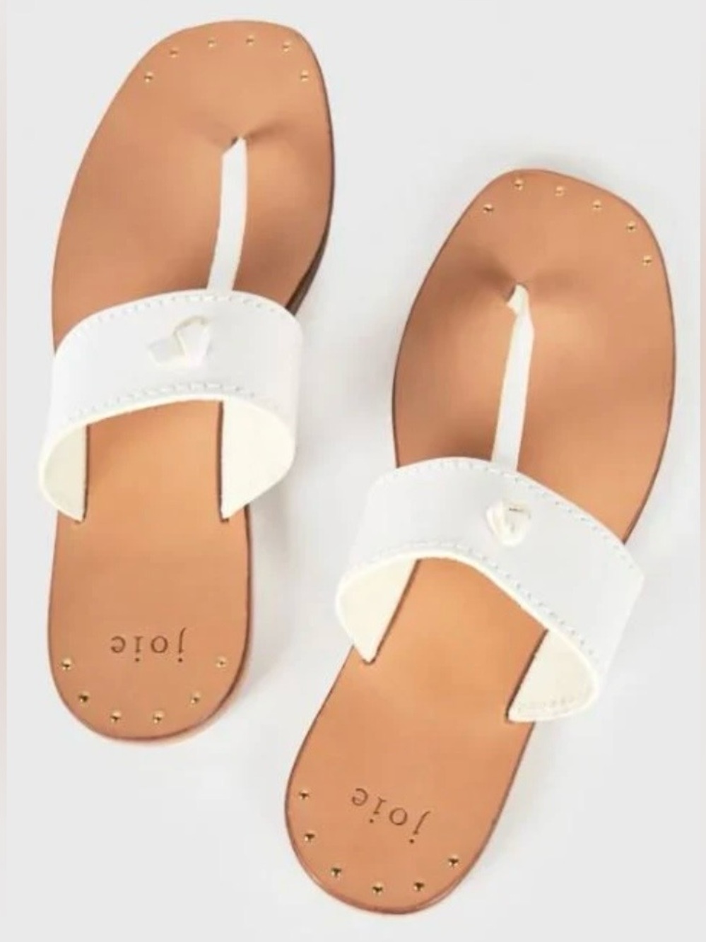 JOIE Baylin La Plage White T-Strap Italy Size 41